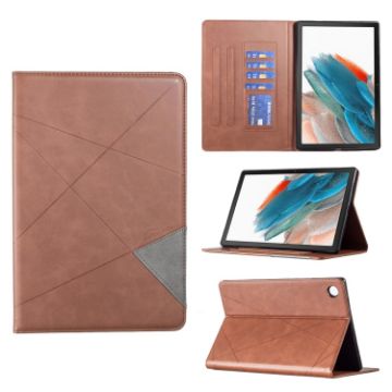 Samsung Galaxy Tab A8 10.5 2021 Leather Case Brown SM-X200/X205 - 1