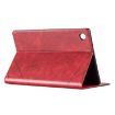 Samsung Galaxy Tab A8 10.5 2021 SM-X200/X205 Red Leather Case - 5