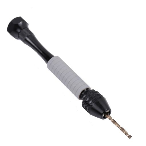 Precision Pin Vise Mini Twist Drill Bits Hand Drill Set Model 8009 - 1