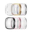 Fitbit Versa 4/Sense 2 TPU Electroplating Watch Case - Transparent Cover - 2
