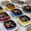 Fitbit Versa 4/Sense 2 TPU Electroplating Watch Case - Transparent Cover - 3