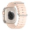 Light Pink Ocean Silicone Watch Band for Apple Watch Ultra/Series 8/7/SE - 4