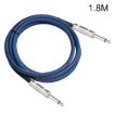 6.35mm Male to Male Electric Guitar Mono Audio Cable 1.8m - TC048BL - 1