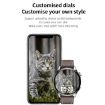 GW69 Smart Watch - BT Call, Heart Rate, BP, SpO2, Silver/Brown Strap - 9