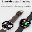 GW69 Smart Watch - BT Call, Heart Rate, BP, Blood Oxygen, Black Silicone - 5