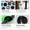 GW69 Smart Watch - BT Call, Heart Rate, BP, Blood Oxygen, Black Silicone - 7