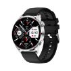 GW69 Smart Watch - BT Call, Heart Rate, BP, Oxygen, Silver/Black Strap - 1