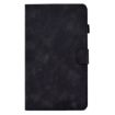 Samsung Galaxy Tab A 8.0 2019 T290 Embossed Smile Leather Case Black - 2