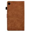 Samsung Galaxy Tab A 8.0 2019 T290 Brown Embossed Smile Leather Case - 3