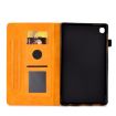 Samsung Galaxy Tab A 8.0 2019 T290 Khaki Embossed Smile Leather Case - 4