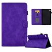Samsung Galaxy Tab A7 10.4 2020 T500 Purple Embossed Leather Case - 1