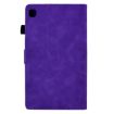 Samsung Galaxy Tab A7 10.4 2020 T500 Purple Embossed Leather Case - 3