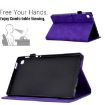 Samsung Galaxy Tab A7 10.4 2020 T500 Purple Embossed Leather Case - 5