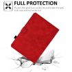 Samsung Galaxy Tab A7 10.4 2020 T500 Red Embossed Smile Leather Case - 6