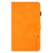 Samsung Galaxy Tab A7 10.4 2020 T500 Khaki Smile Flip Leather Case - 2