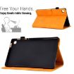 Samsung Galaxy Tab A7 10.4 2020 T500 Khaki Smile Flip Leather Case - 5