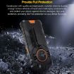 Ulefone Power Armor 16 Pro/16S Back Clip Case with Carabiner - Black - 4
