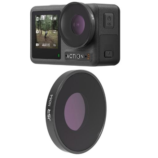 JSR LS ND64 Lens Filter for DJI Osmo Action 3 - Enhance Your Shots - 1