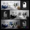 SriHome SH042 2.0MP 1080P HD AI WiFi Pan-Tilt Camera (US Plug) - 8
