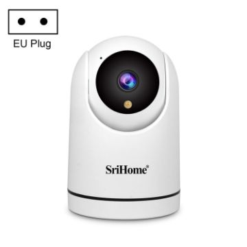 SriHome SH042 2.0MP 1080P HD AI WiFi Pan-Tilt Camera (EU Plug) - 1