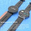 KS02 1.32" Smart Watch: Glucose, Pressure & Oxygen Detection (Silver/Black) - 8