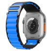 Apple Watch Ultra 49mm Nylon Band - Black Blue - 2