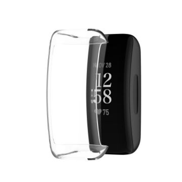 Fitbit Inspire3 Transparent TPU Electroplating Protective Case Cover - 1