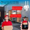QX65 2MP HD IP66 Waterproof 5G Dual Band WiFi Camera - UK Plug - 7