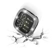Fitbit Versa 4/Sense 2 Black Double-Row Diamond PC Watch Case - 3