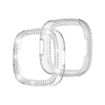 Fitbit Versa 4/Sense 2 Double-Row Diamond PC Watch Case - Transparent - 1