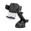 USAMS US-ZJ072 Car Console Retractable Transparent Holder - Black - 1
