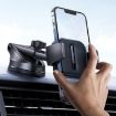 USAMS US-ZJ072 Car Console Retractable Transparent Holder - Black - 3