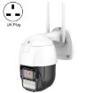 QX67 3MP AI Alarm WiFi Dome IP Camera with Humanoid Recognition, UK Plug - 1