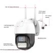 QX67 3MP AI Alarm WiFi Dome IP Camera with Humanoid Recognition, UK Plug - 2