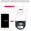 QX67 3MP AI Alarm WiFi Dome IP Camera with Humanoid Recognition, UK Plug - 3