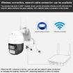 QX67 3MP AI Alarm WiFi Dome IP Camera with Humanoid Recognition, AU Plug - 6