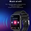 QX7 Smart Watch Pink Gold - 1.85" TFT, Bluetooth Call, Heart Monitor - 5