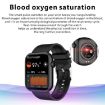QX7 Smart Watch - 1.85" TFT, Bluetooth Call, Heart Monitoring, 100+ Sports Modes - 9