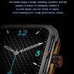 D09 1.9" TFT Square Screen Smart Watch with Blood Pressure Monitor - Blue - 6