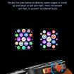 D09 1.9" TFT Square Screen Smart Watch with Blood Pressure Monitor - Blue - 8