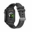 F100 1.7" HD Smart Watch with Leather Strap, Temp & Oxygen Monitor - 3