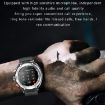 T92 1.28" IPS Smart Watch & Bluetooth Headset, Heart Rate, Music, Black - 9