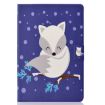 Electric Horizontal Leather Case - Pen Cover, Card Slot & Holder (Arctic Fox) - 2