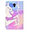 Pink Horse Leather Case - Electric Horizontal Flat with Pen Cover & Card Slot - 3