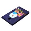 Electric Horizontal Leather Case - Pen Cover, Card Slot, Holder (Owls) - 8