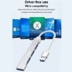 IMAK 4 in 1 Multifunctional USB Docking Station HUB - Silver - 7