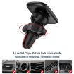 IMAK C5-F1 Magnetic Air Outlet Car Holder - Black | Secure Phone Mount - 5