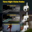 A7 1080P HD WiFi Smart Surveillance Camera with Night Vision & 16G Memory - 3