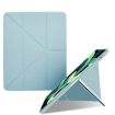 Acrylic Y-fold Leather Tablet Case for iPad Pro/Air 3 10.5 - Ice White - 1