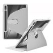 Samsung Galaxy Tab A8 10.5 2021 Grey Leather Case with 360 Holder - 1